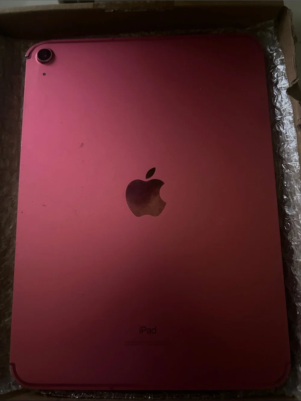 Pink apple Ipad 64 Gb 10th generation minor crack Cashapp Only